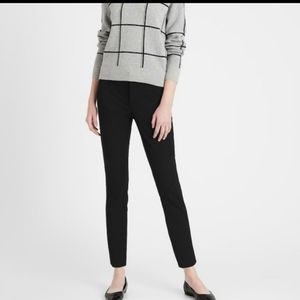 Banana Republic Sloan Black Skinny Ankle Pants Size 10
